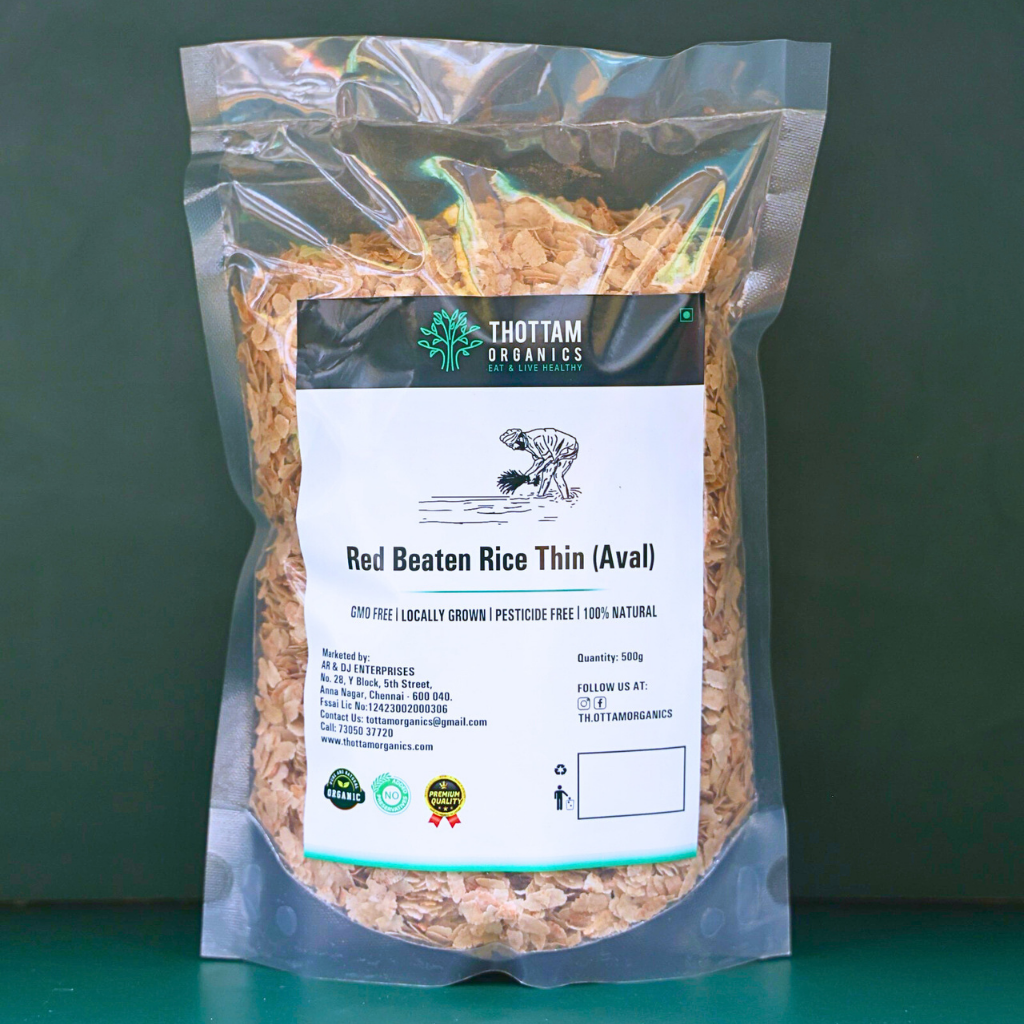 Red Beaten Rice Thin - 500G