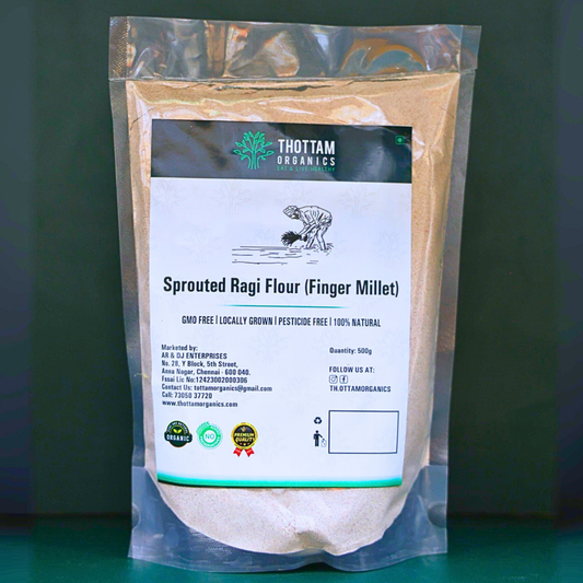 Sprouted Ragi Flour - 500G