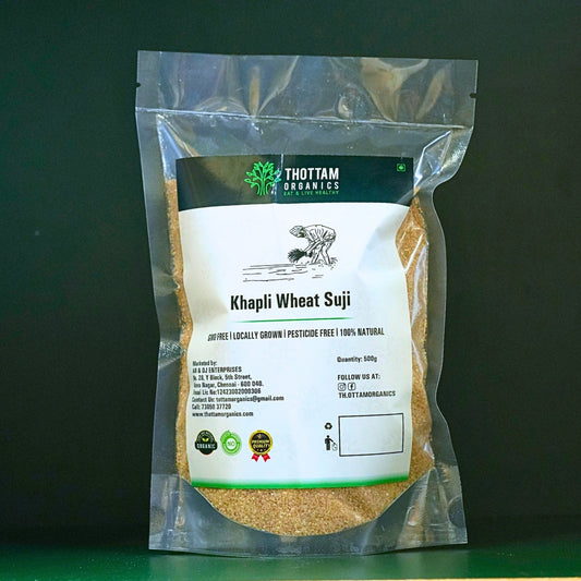 Khapli Wheat Suji - 500G