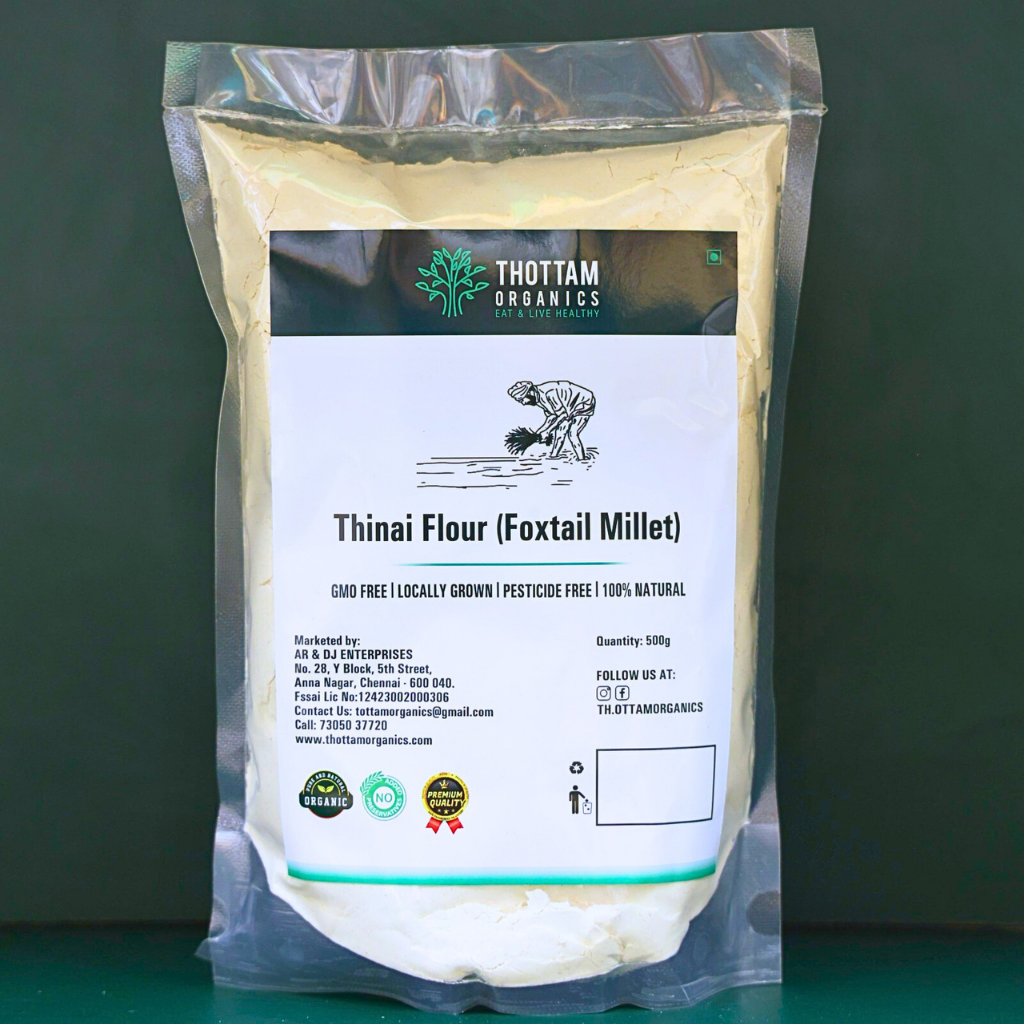 Thinai Flour - 500G (FOXTAIL MILLET)